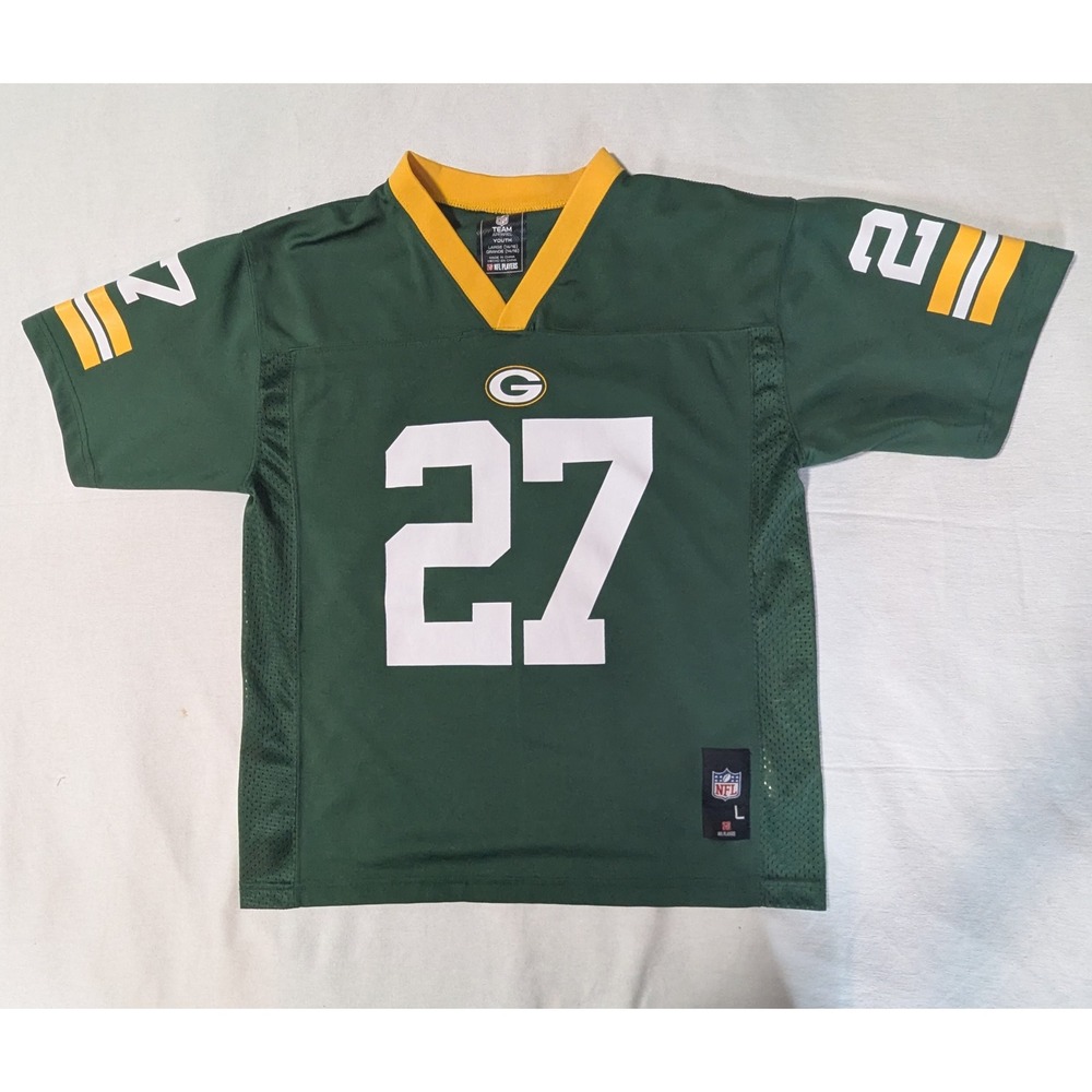 NFL Team Apparel Green Bay Packers Eddie Lacy 27 Jersey Youth Large 14 16 Green